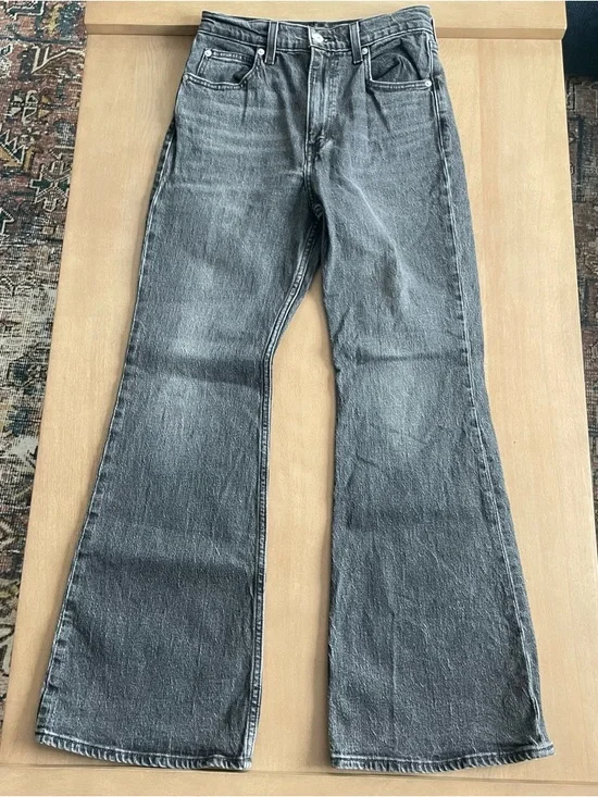 Levi’s 70s High Flare Black Jeans - Picture 5 of 15